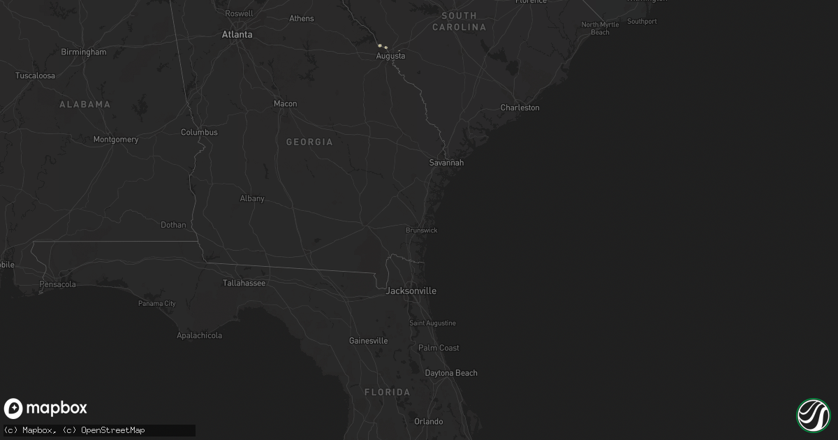 Hail map on September 11, 2020