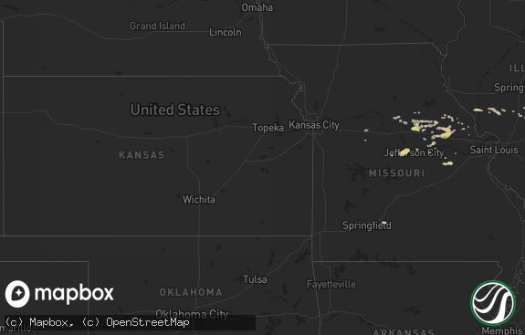 Hail map preview on 09-13-2011