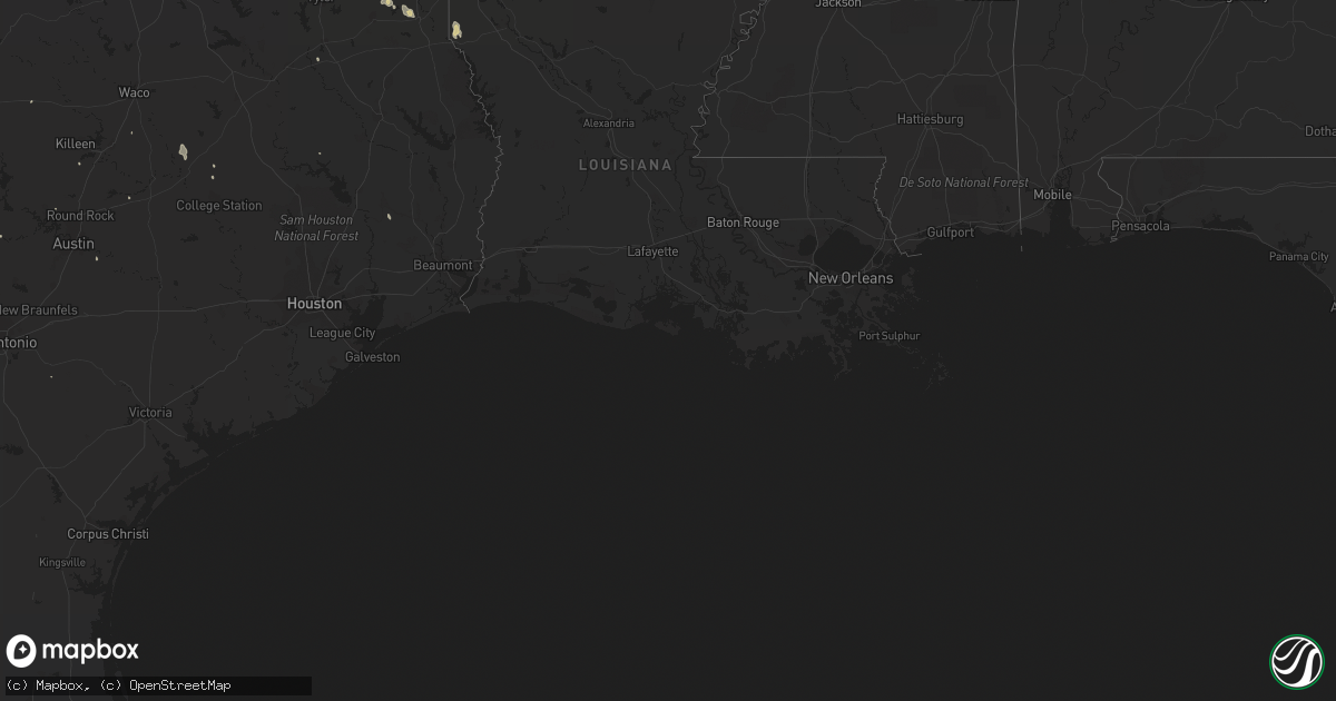 Hail map on September 13, 2012