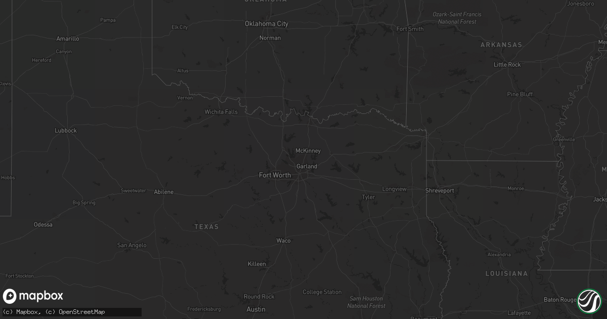 Hail map on September 13, 2014
