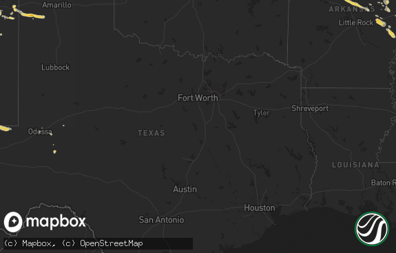 Hail map preview on 09-14-2011
