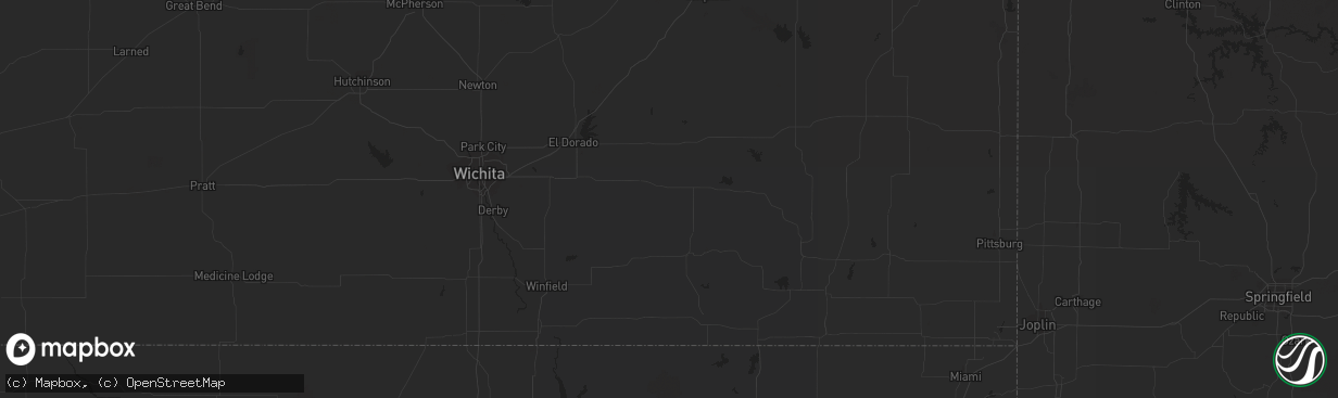 Hail map in Harvard, NE on September 15, 2015