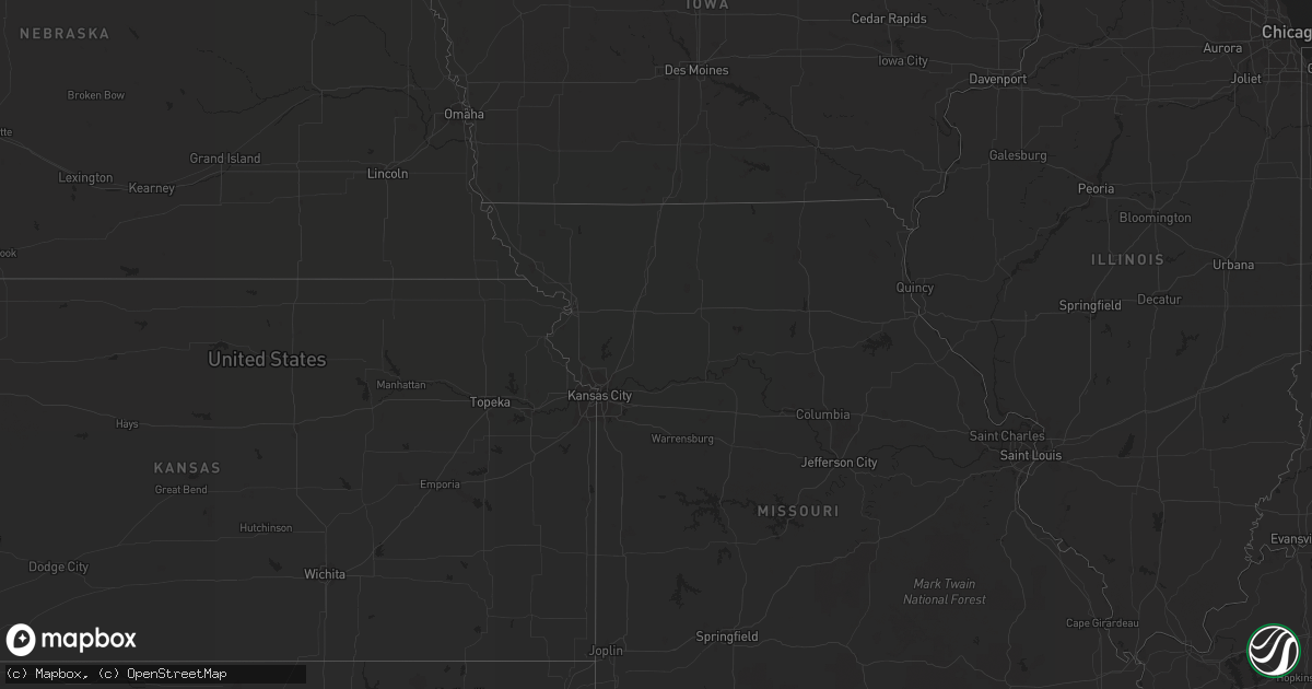 Hail map in Minnesota on September 15, 2018