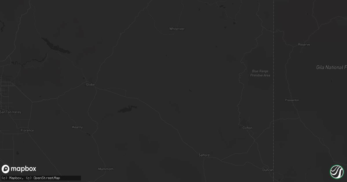 Hail map in Animas, NM on September 15, 2019