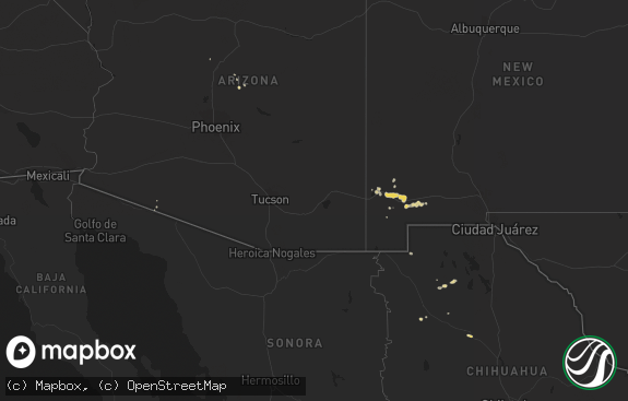 Hail map preview on 09-15-2019