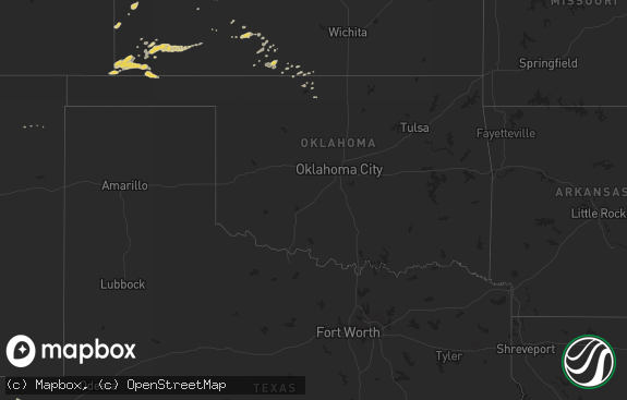 Hail map preview on 09-16-2011