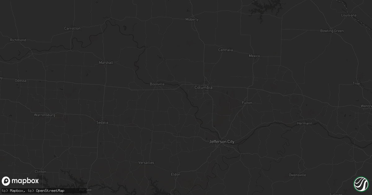 Hail map in Burlington, WI on September 17, 2012