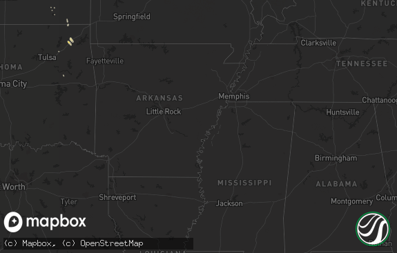 Hail map preview on 09-17-2012