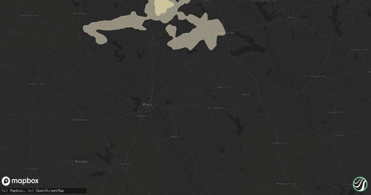 Hail map in Plano, TX on September 18, 2011