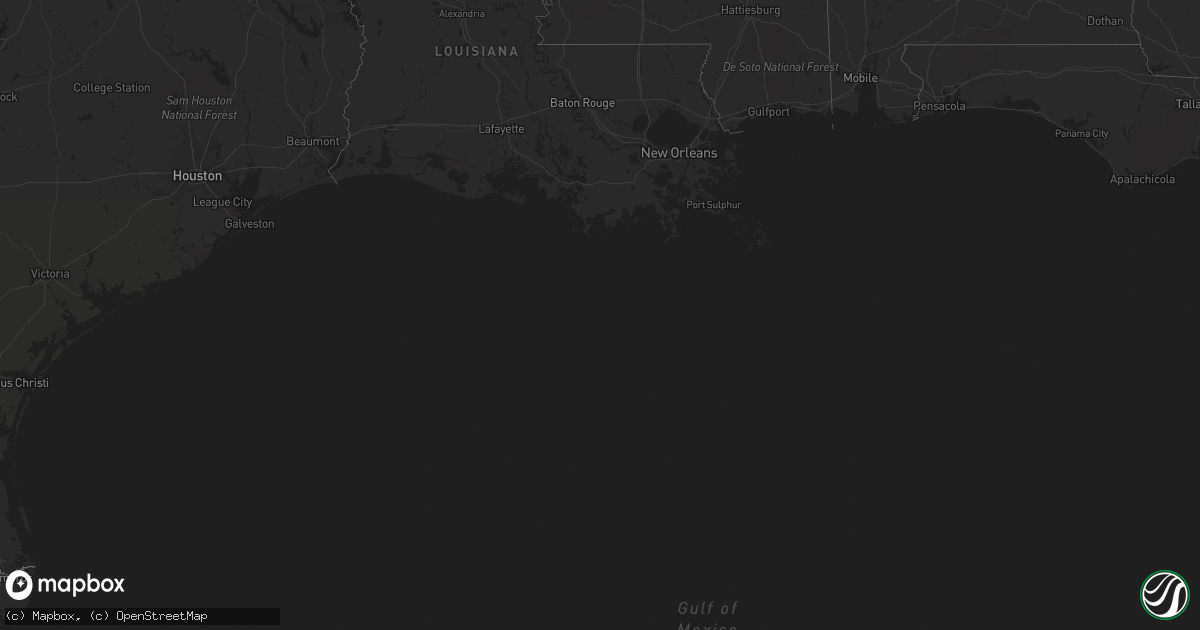 Hail map on September 19, 2011