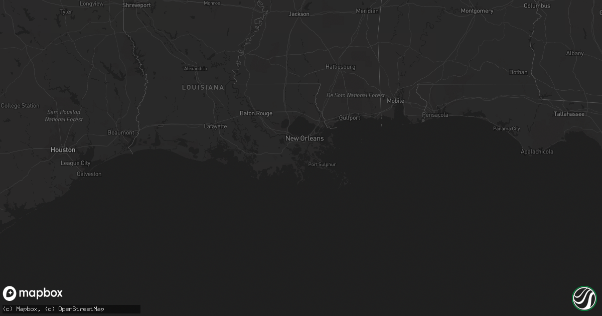 Hail map on September 19, 2015