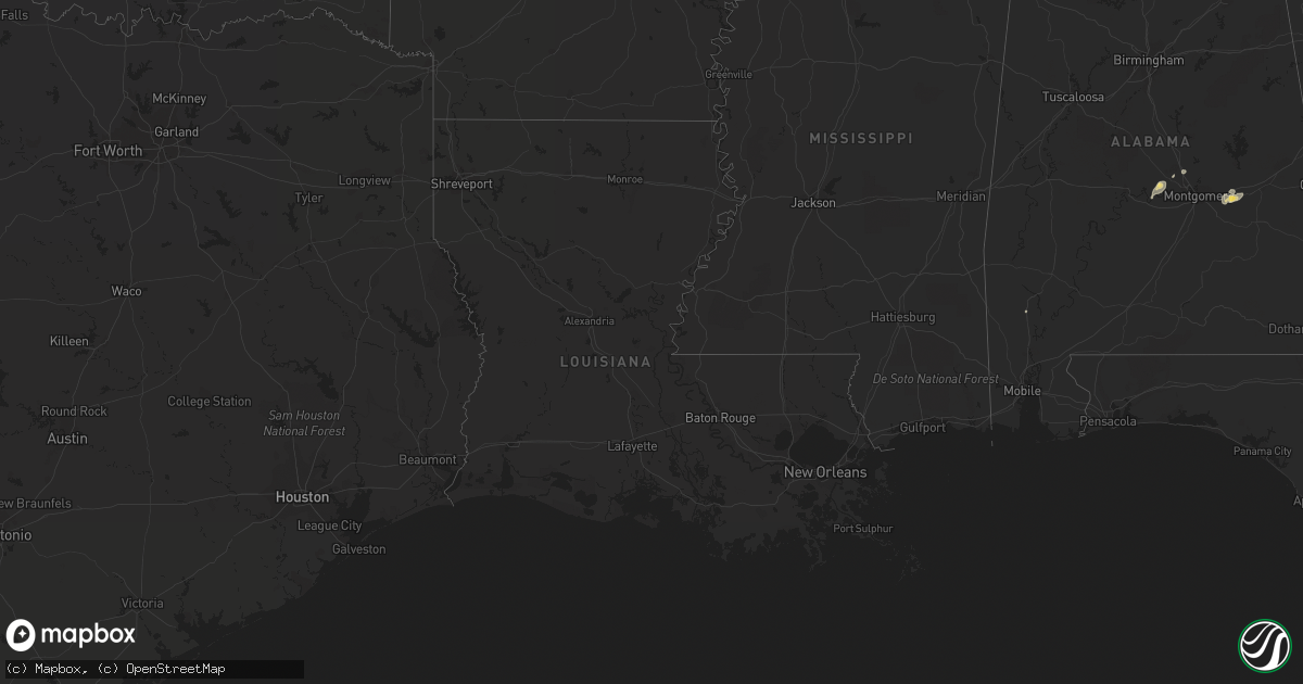 Hail map in Texas on September 20, 2011