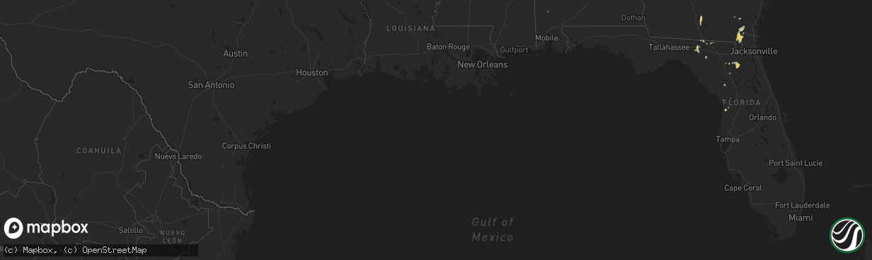 Hail map on September 20, 2011