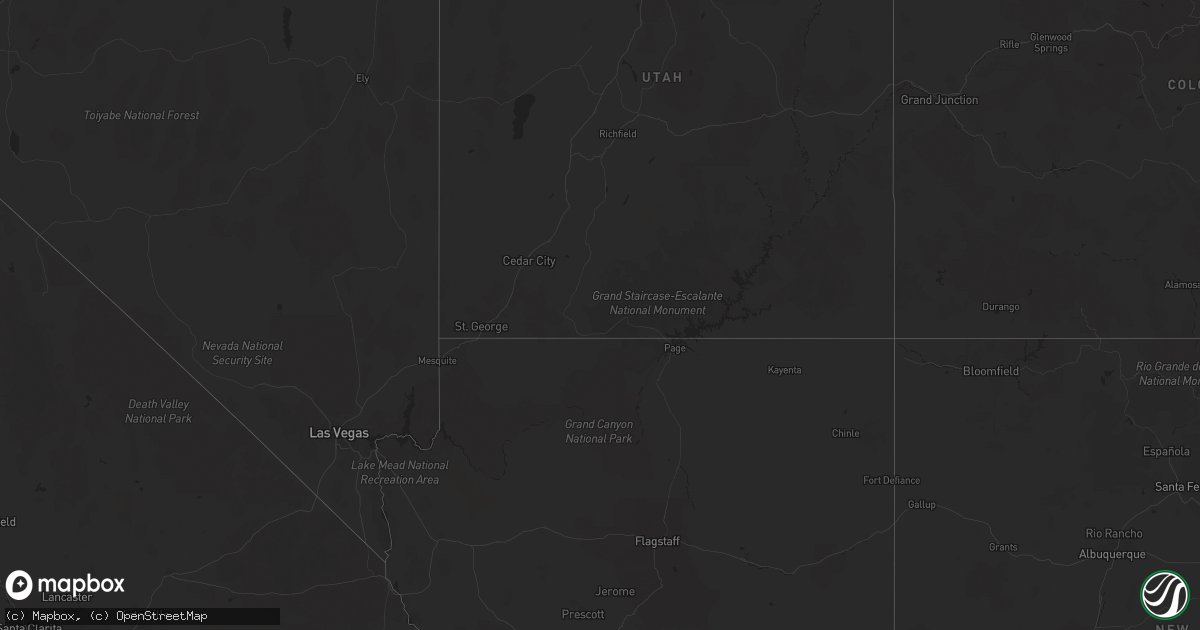 Hail map on September 21, 2013