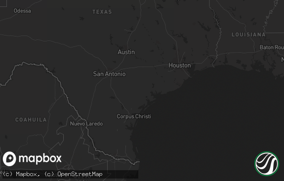 Hail map preview on 09-21-2015