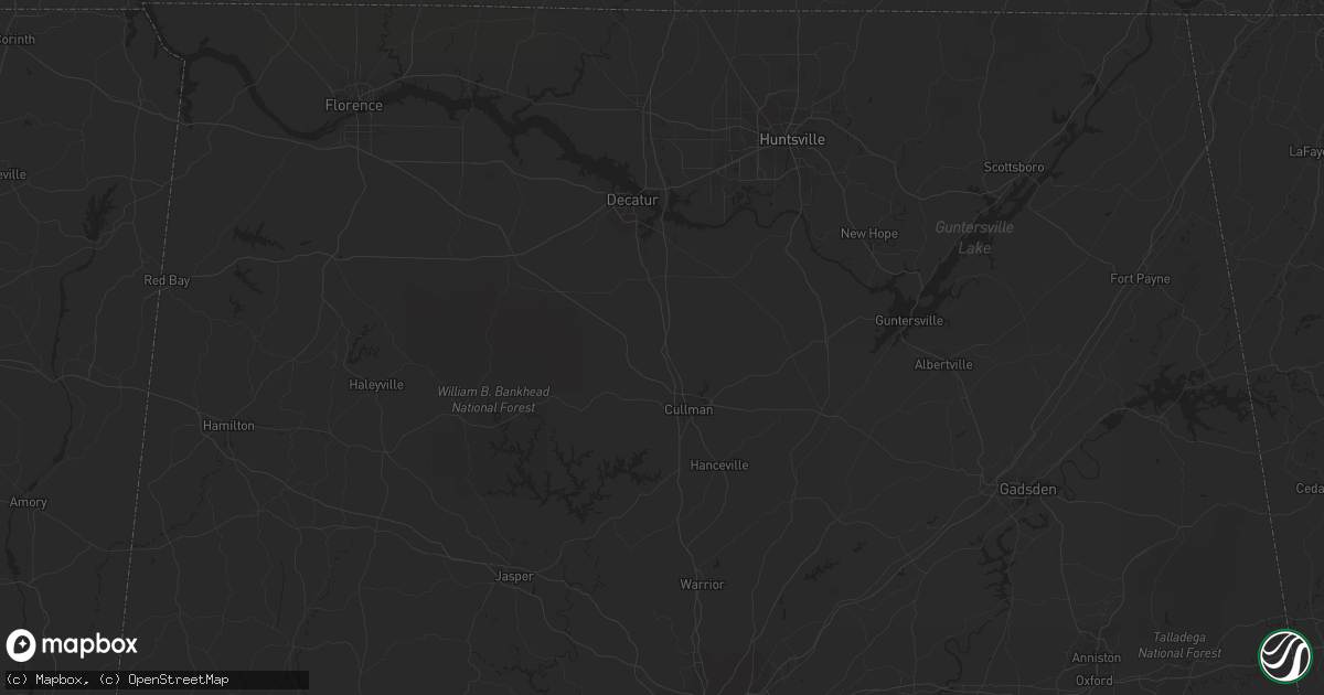 Hail map in Brunson, SC on September 24, 2011