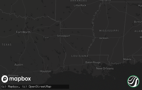 Hail map preview on 09-24-2015