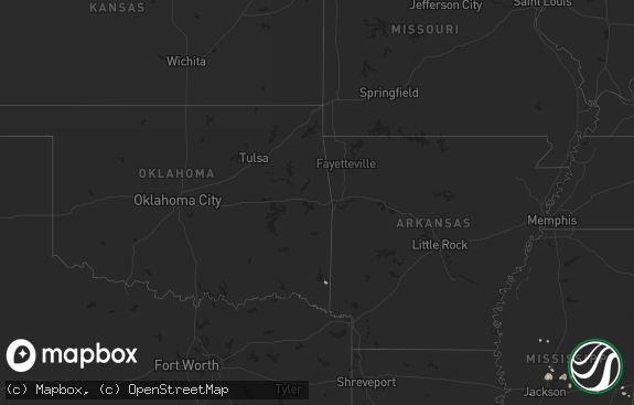 Hail map preview on 09-26-2011