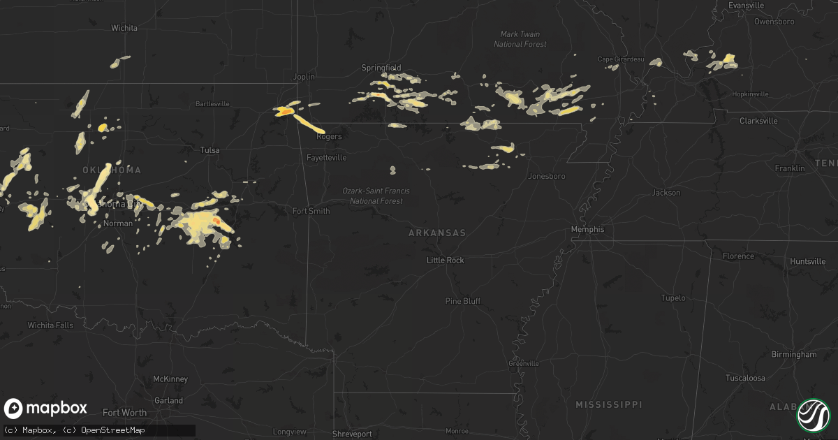 Hail map in West Virginia on September 26, 2012