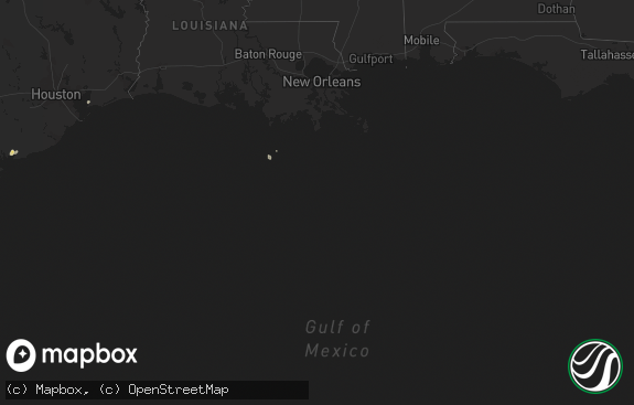 Hail map preview on 09-26-2015