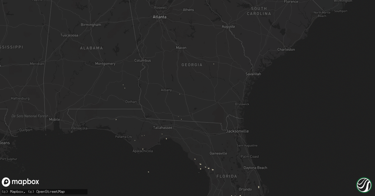 Hail map on September 26, 2016