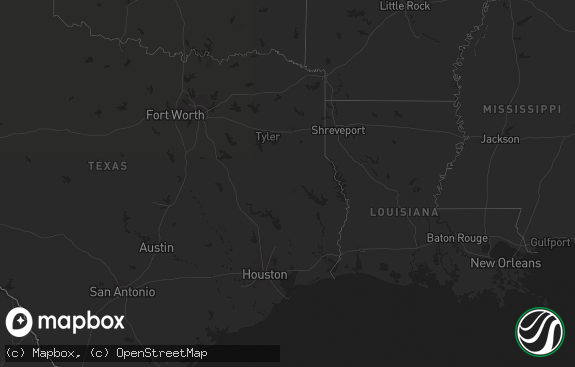 Hail map preview on 09-26-2017