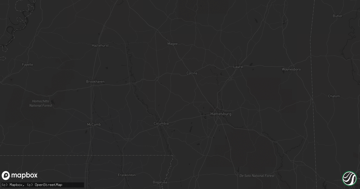 Hail map in Hernando, FL on September 26, 2018
