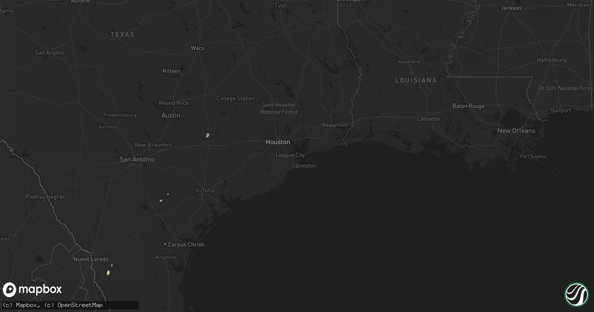 Hail map on September 26, 2018