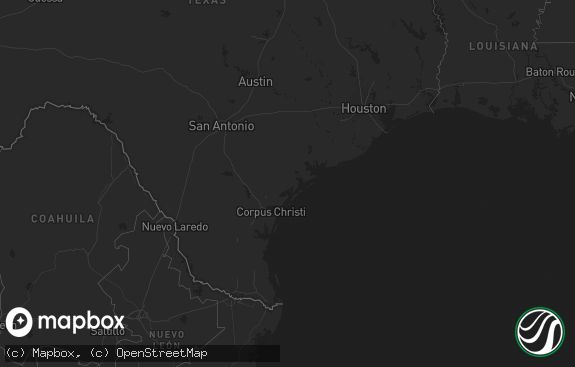 Hail map preview on 09-26-2021