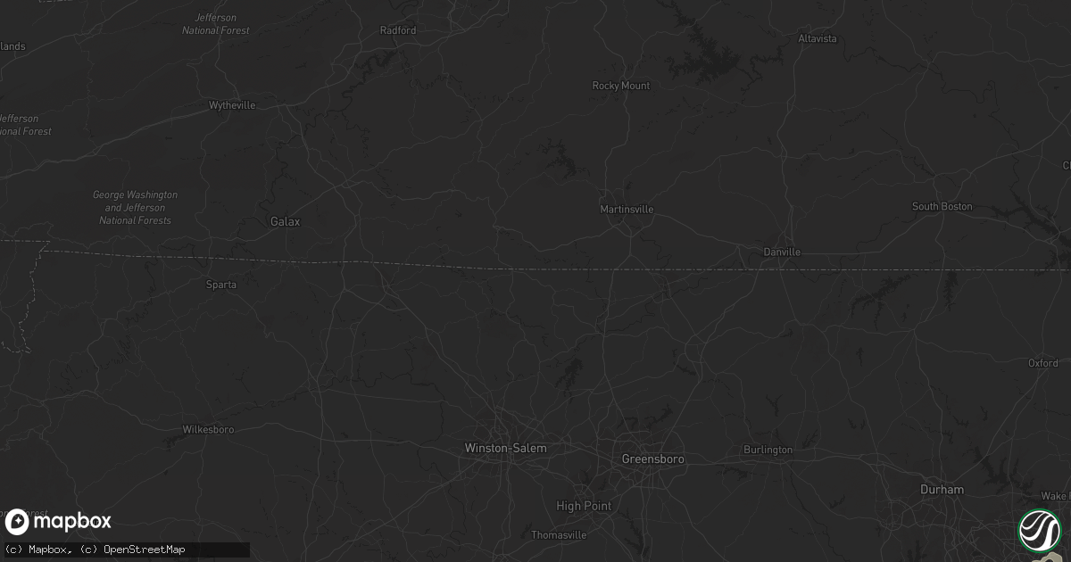 Hail map in Raleigh, NC on September 27, 2011