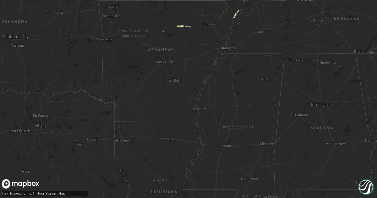 Hail map in West Virginia on September 27, 2012