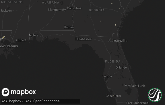 Hail map preview on 09-27-2018