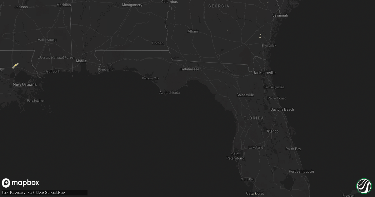 Hail map on September 27, 2018