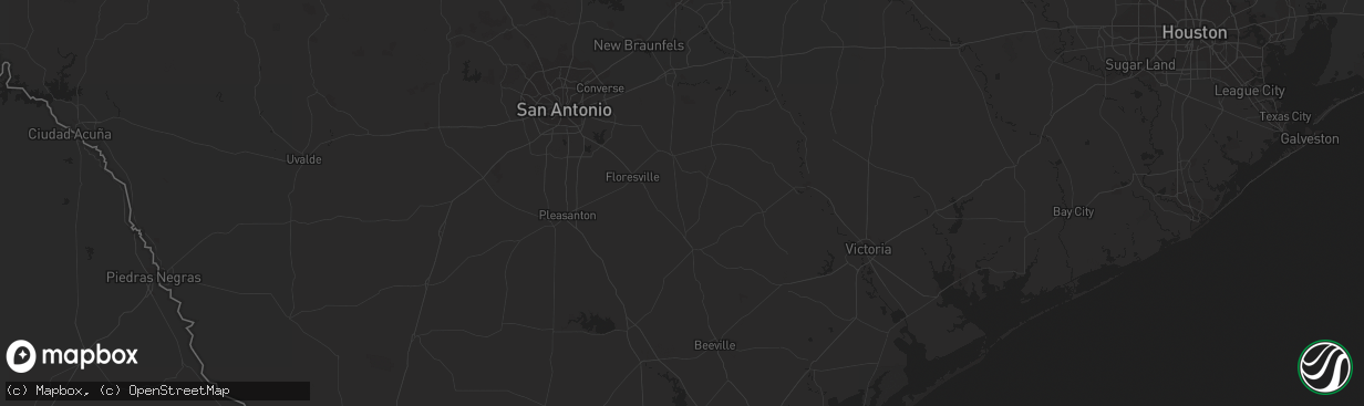 Hail map in Coupland, TX on September 28, 2013