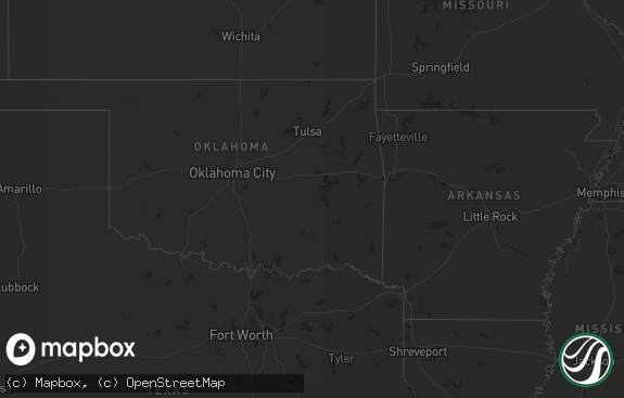 Hail map preview on 09-28-2015