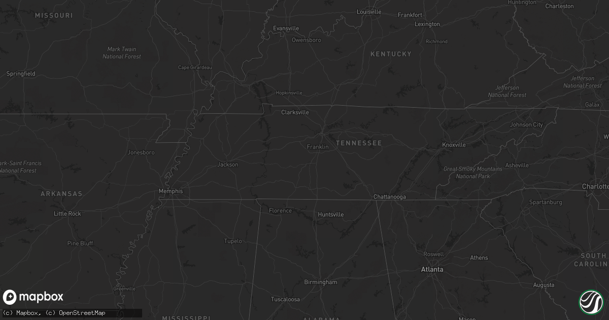 Hail map in Missouri on September 29, 2018