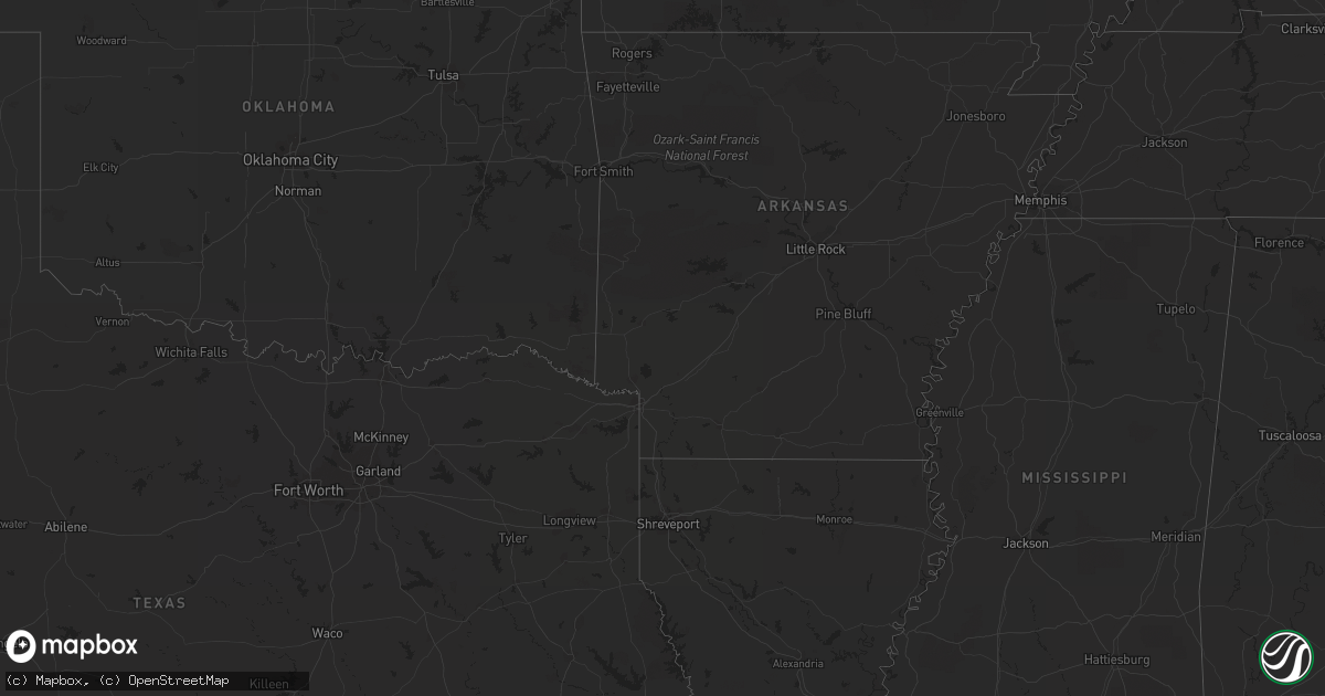 Hail map in New Mexico on October 1, 2015