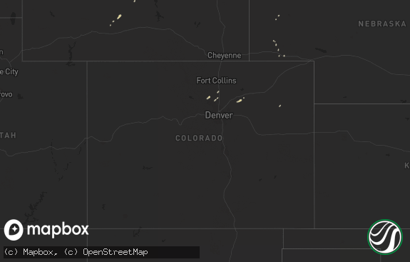 Hail map preview on 10-02-2015