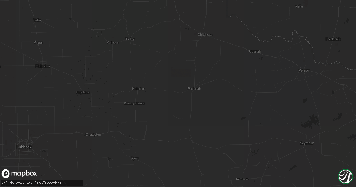Hail map in Caldwell, KS on October 2, 2019
