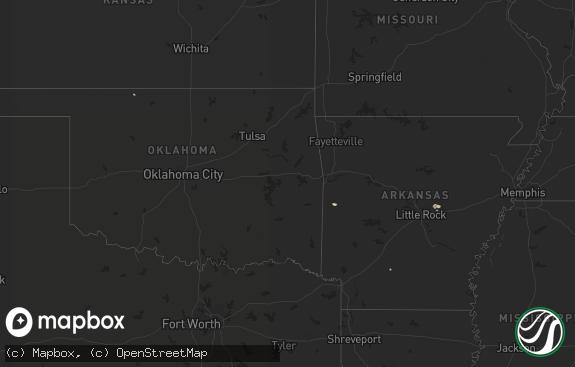 Hail map preview on 10-02-2021