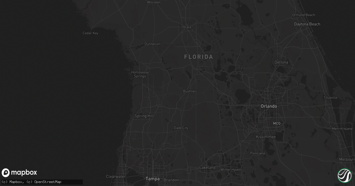 Hail map in Hialeah, FL on October 3, 2014