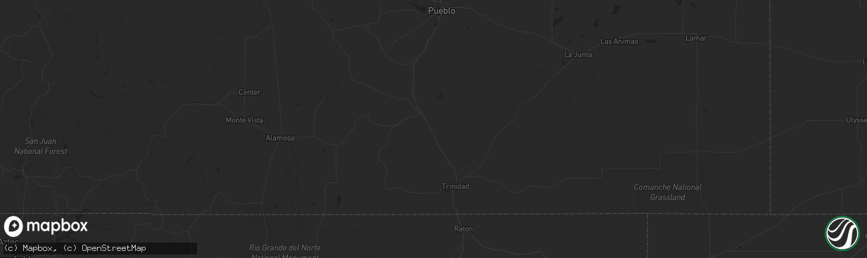 Hail map in Loup City, NE on October 4, 2022