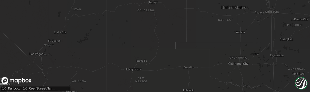 Hail map on October 4, 2022