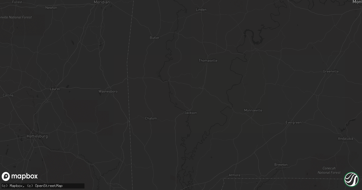 Hail map in Alma, AR on October 5, 2012