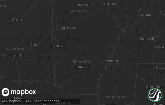 Hail map preview on 10-07-2011