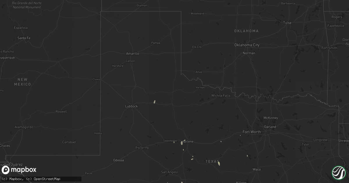 Hail map in Kansas on October 8, 2011