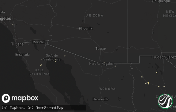 Hail map preview on 10-08-2022