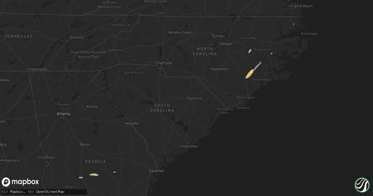 Hail map in West Virginia on October 13, 2011