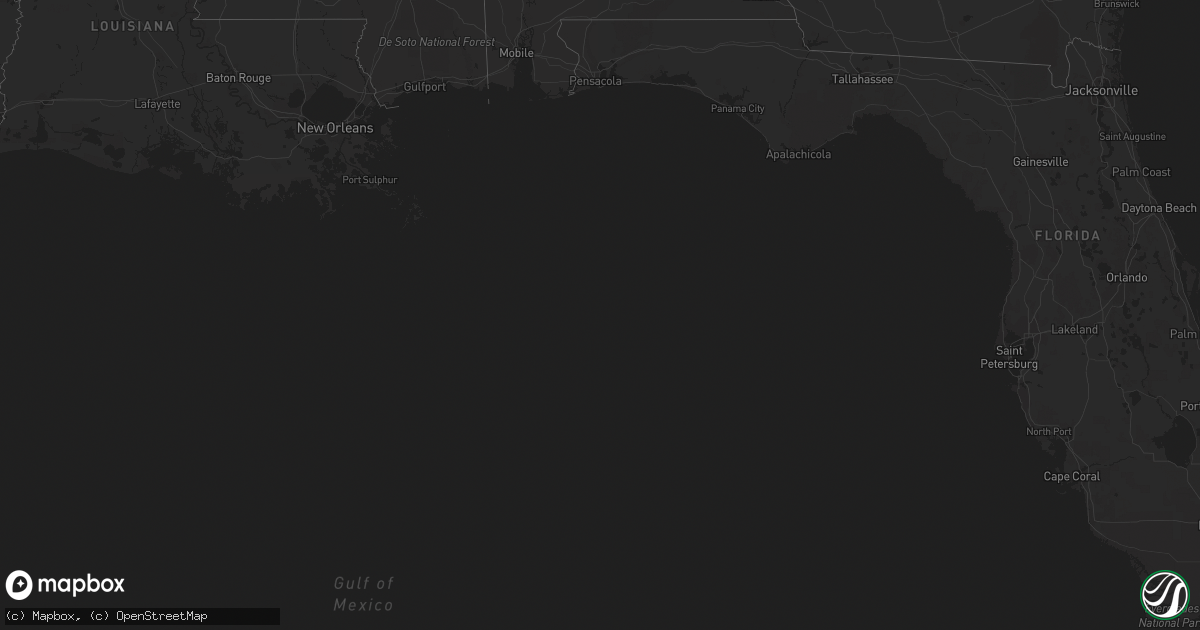 Hail map on October 13, 2015