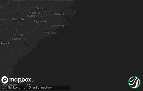 Hail map preview on 10-19-2012